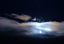 彩雲（冬の晴れ間に）